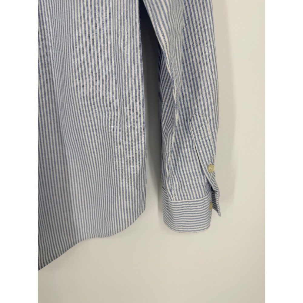 Ralph Lauren Boys Button Down Shirt Large Striped Oxford Preppy Classic - Picture 11 of 13